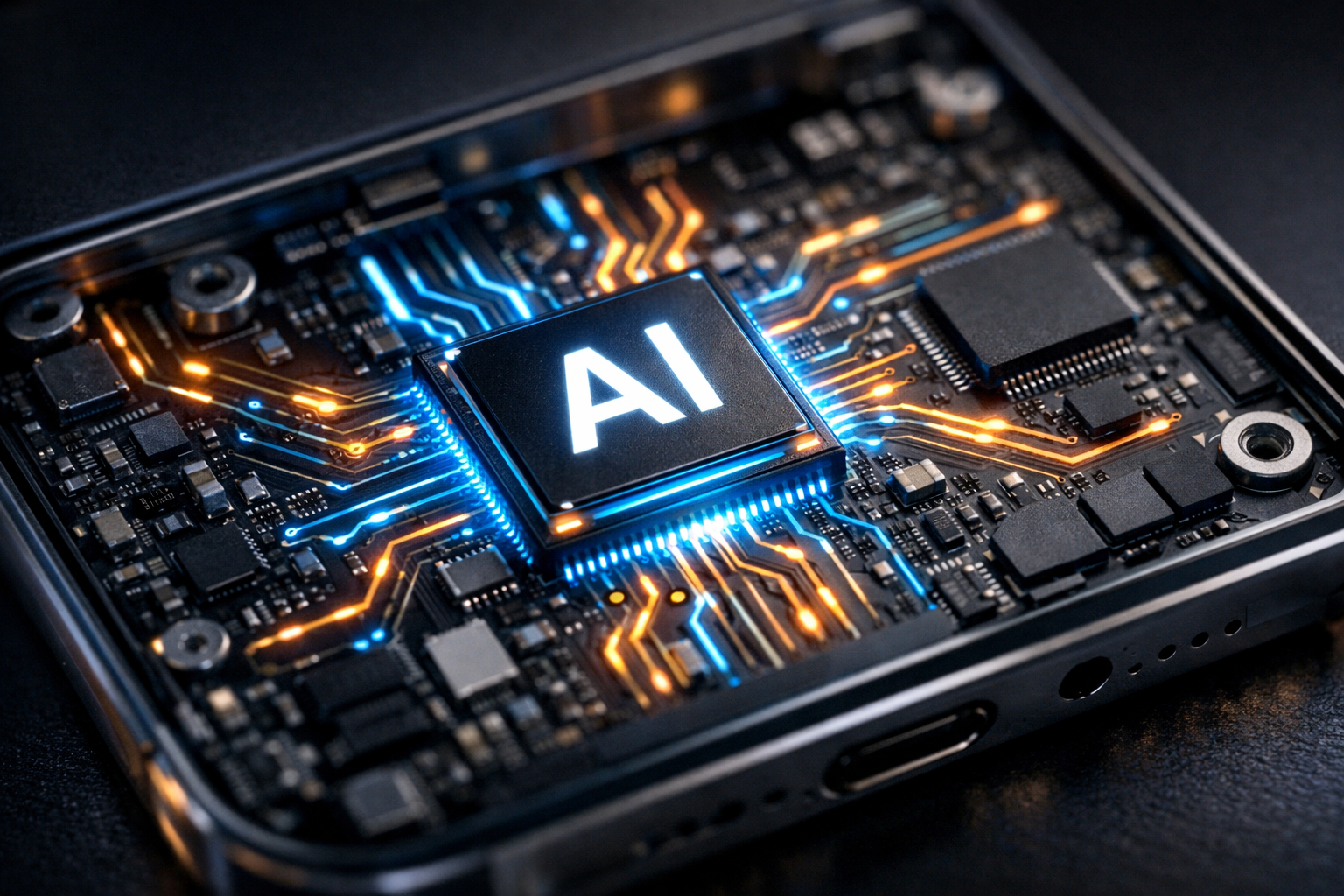 AI chip handling fast offline processing